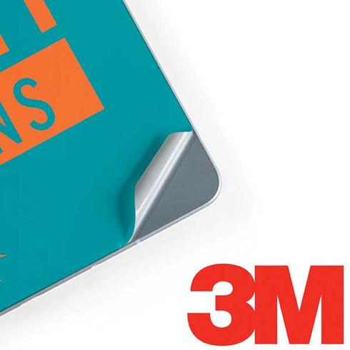 NFL Miami Dolphins Teal Performance Series Galaxy Book 12in Skin